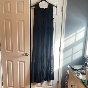 Elegant Black Swim Coverup